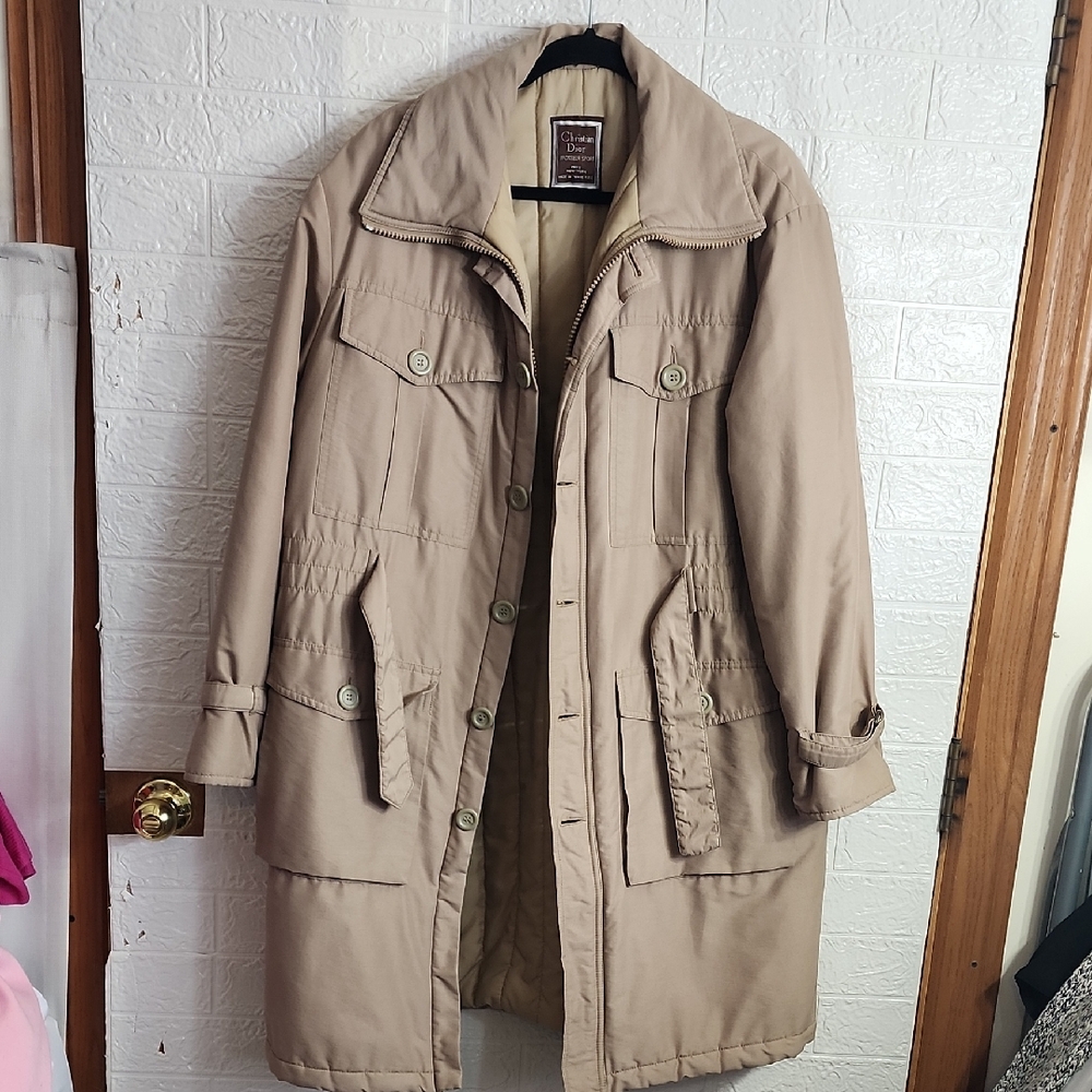Dior Beige Trench Coat